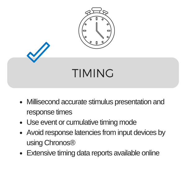 Timing Psychology Software Tools