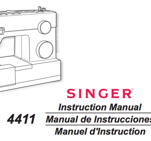 Singer 4411 Manual – CORE SPACE