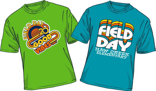 Field Day Tshirts by Patricia's Spiritwear