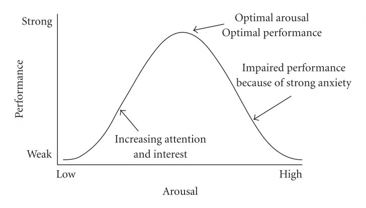 Yerkes Dodson Law Psychestudy