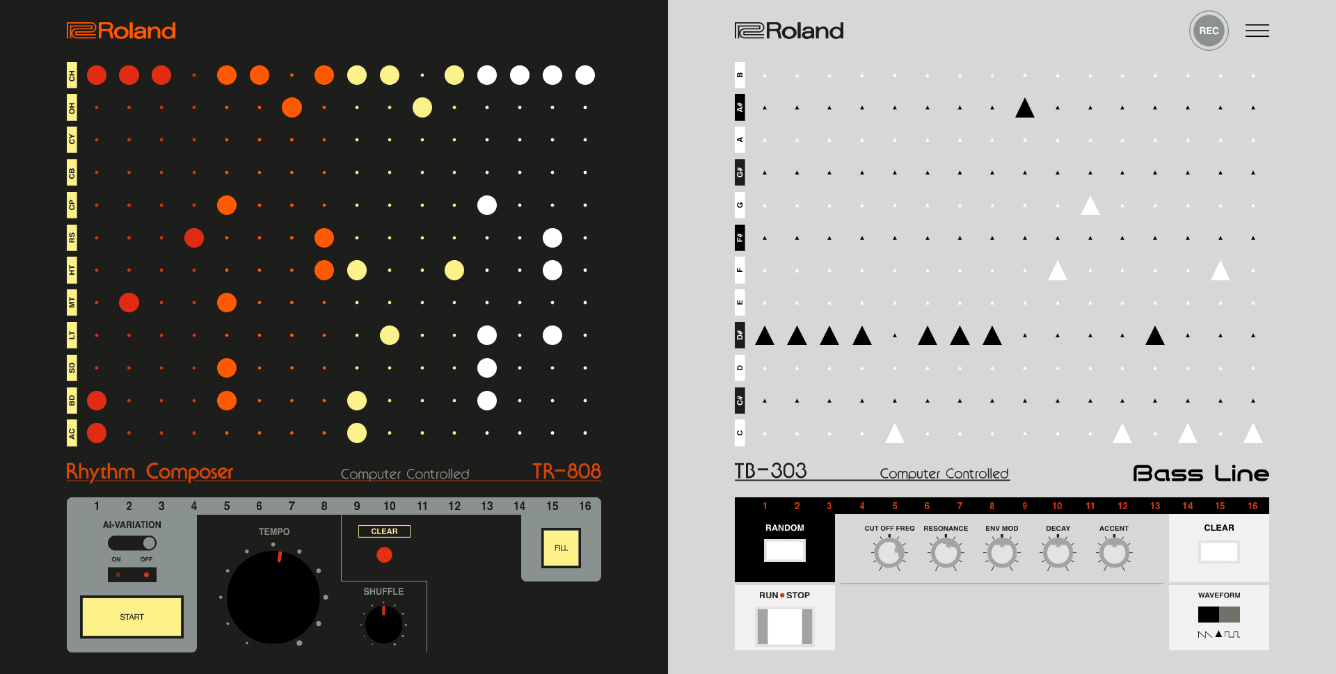 808303.studio Is A Free Online Groovebox With The Roland TR808 And TB