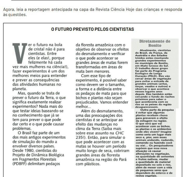 02. Além da reportagem, quais outros gêneros textuais podemos encontrar