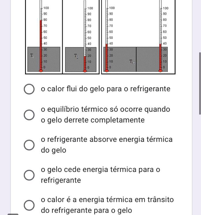 O fenômeno ilustrado abaixo chamase Equilíbrio Térmico. Quando