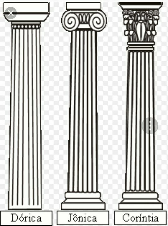 Coluna Dorica Desenho=>coluna dorica desenho Imagens para colorir
