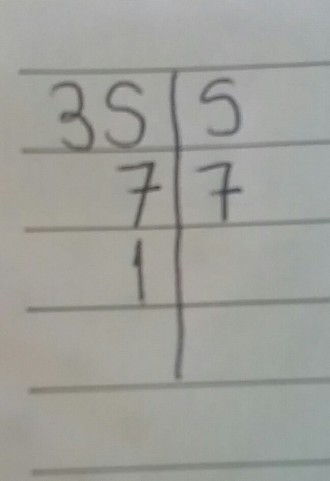 em fatores primos de 35