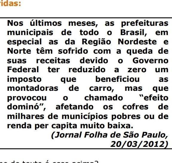 Que tipo de texto Ã© esse acima? que linguagem foi usada para escrever esse texto? me ajudemm por