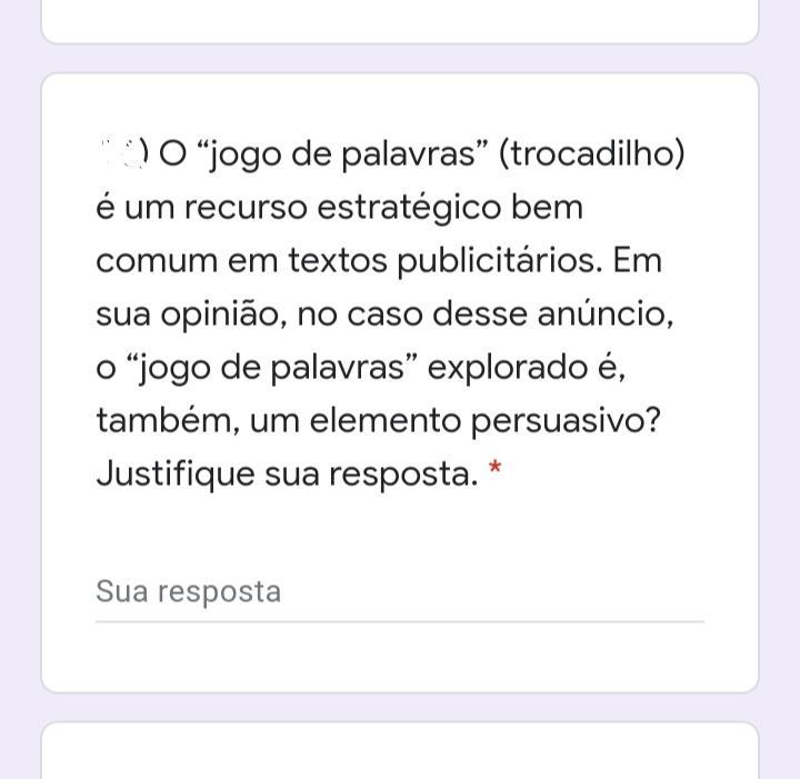 O “jogo de palavras” (trocadilho) é um recurso estratégico