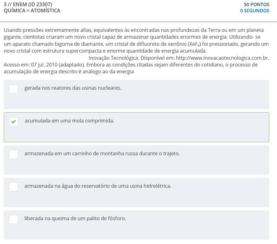 Usando pressões extremamente altas, equivalentes às encontradas nas