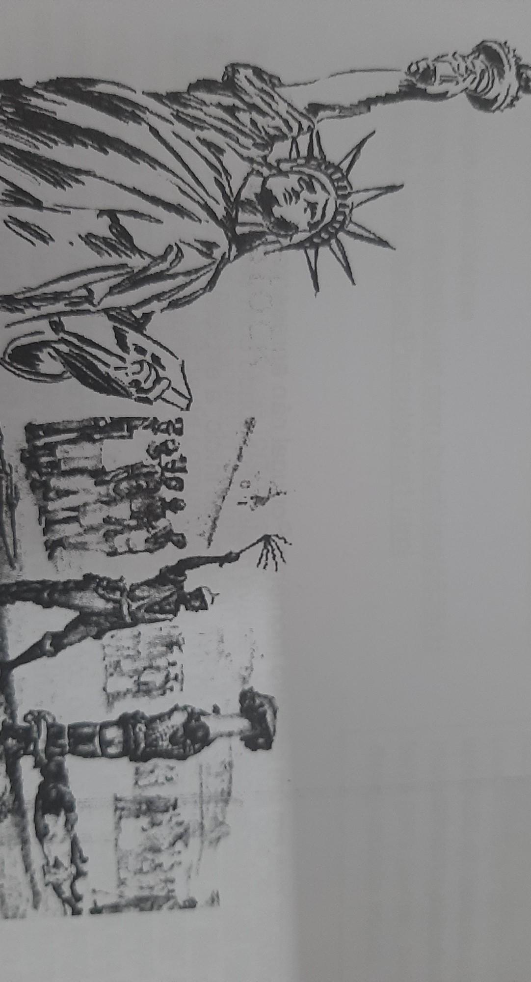 1. Olhe atentamente a imagem explique qual a intenção do autor
