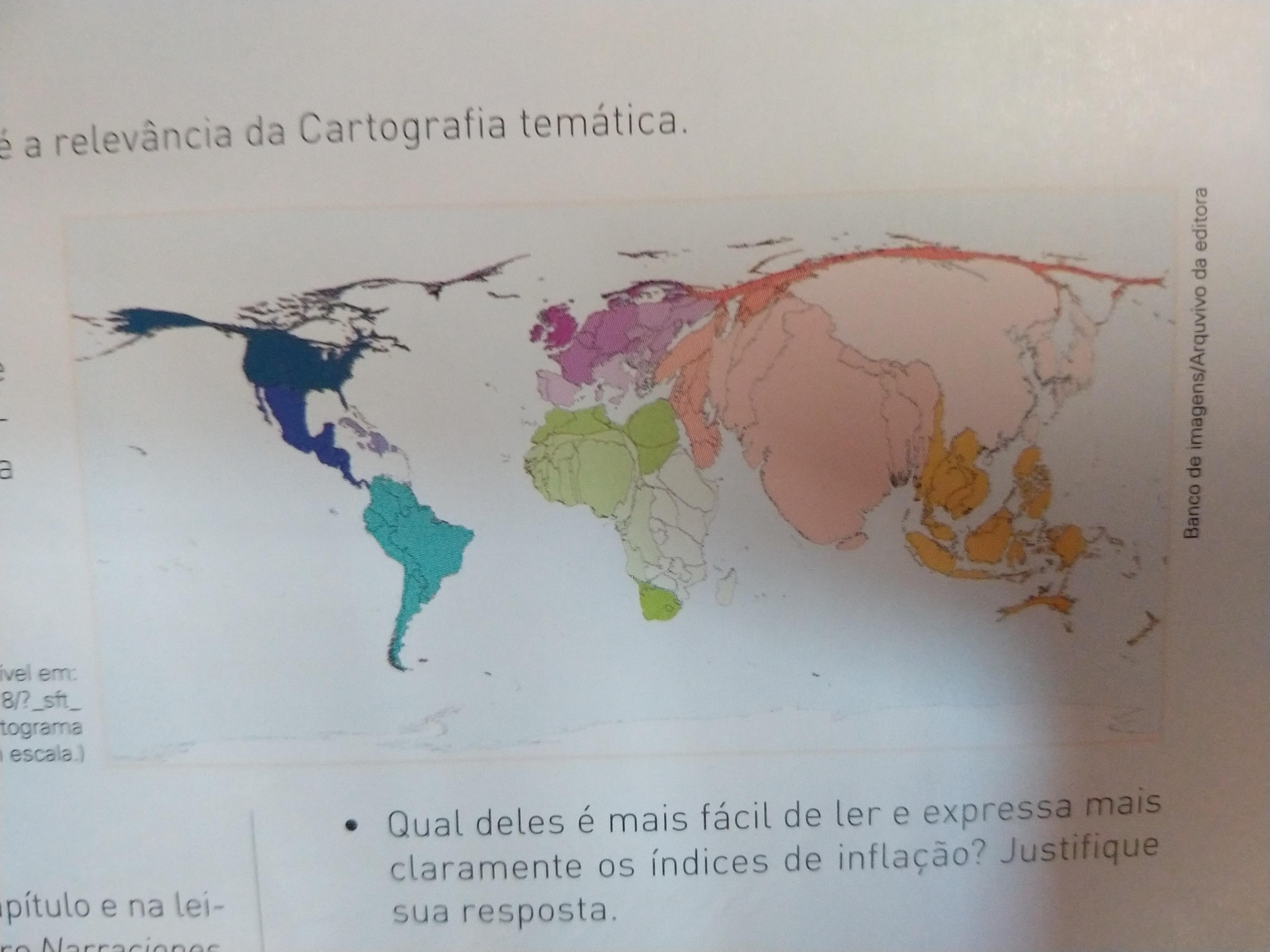 O que é anamorfose geográfica? Que fenômeno está