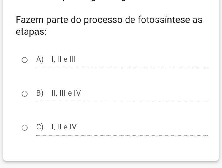 PUCSP adaptado) Considere as seguintes etapas listadas