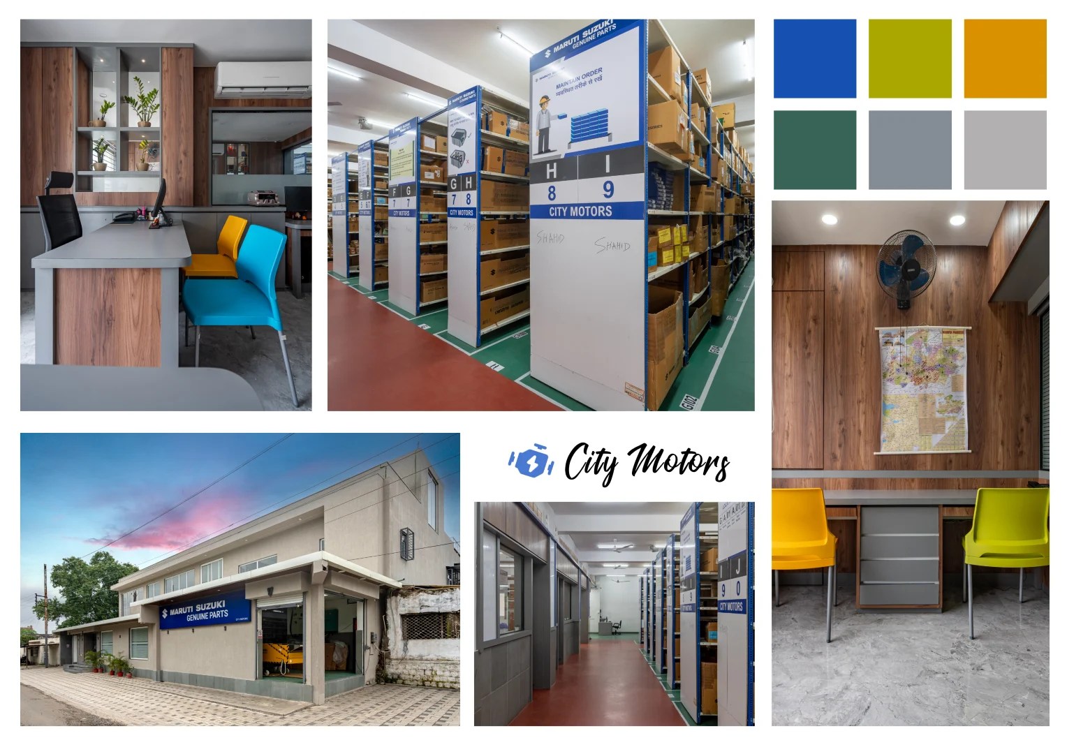 City Motors PTA designs