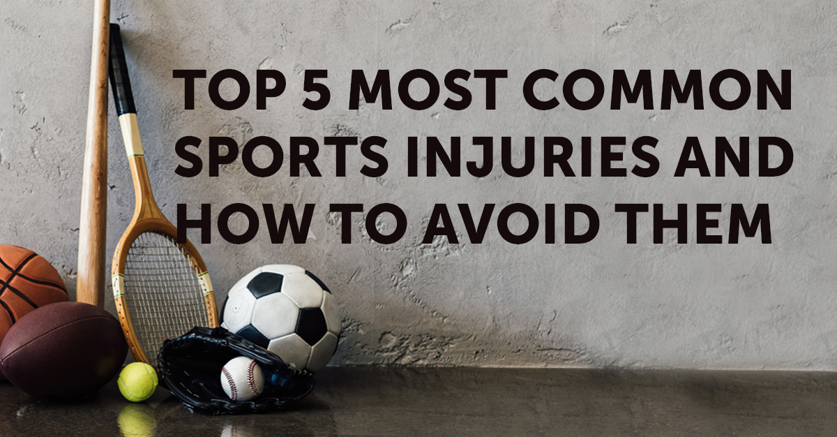 Top 5 Most Common Sports Injuries and How to Avoid Them PT & ME