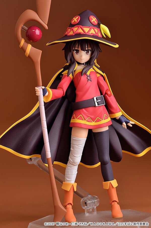 Megumin figma Revelada pela Max Factory KonoSuba 2 ptAnime