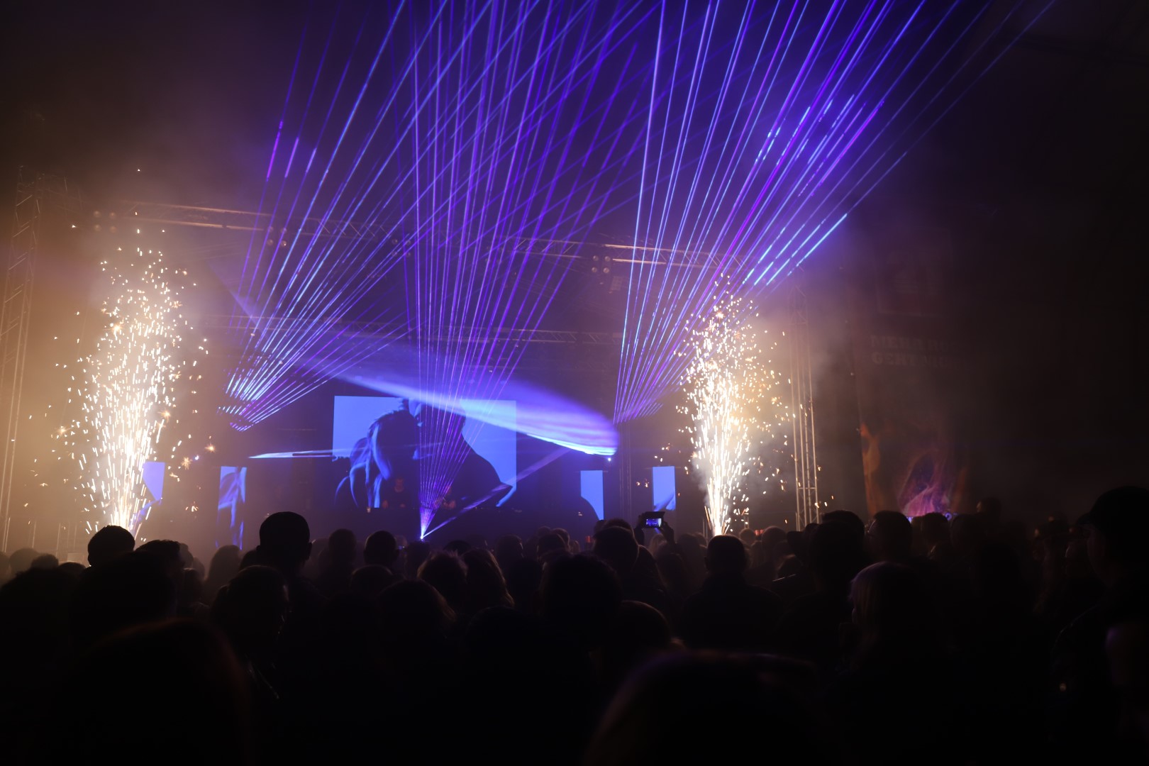 Lasershow KS Concert Night 2019 (Gestört aber Geil LIVE) PTC Laser