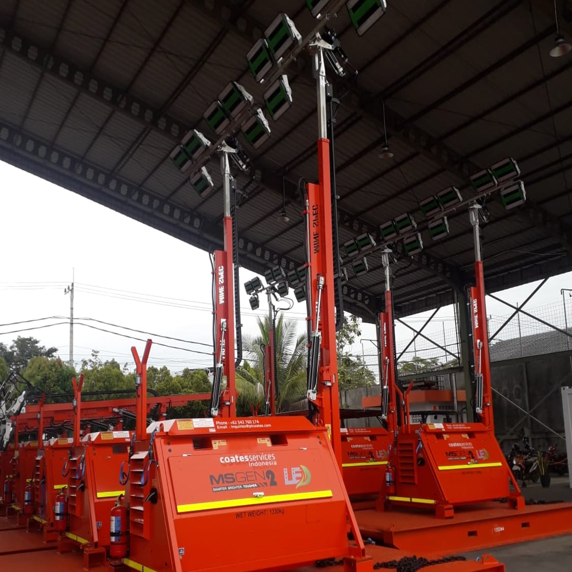 Equipment Hire PT Coates Indonesia
