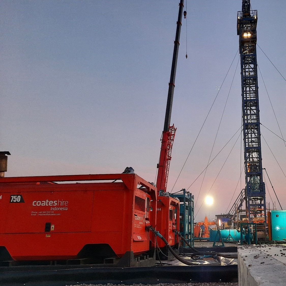 Equipment Hire PT Coates Indonesia