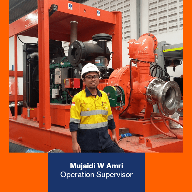 Mujaidi W Amri Operation Supervisor PT Coates Indonesia