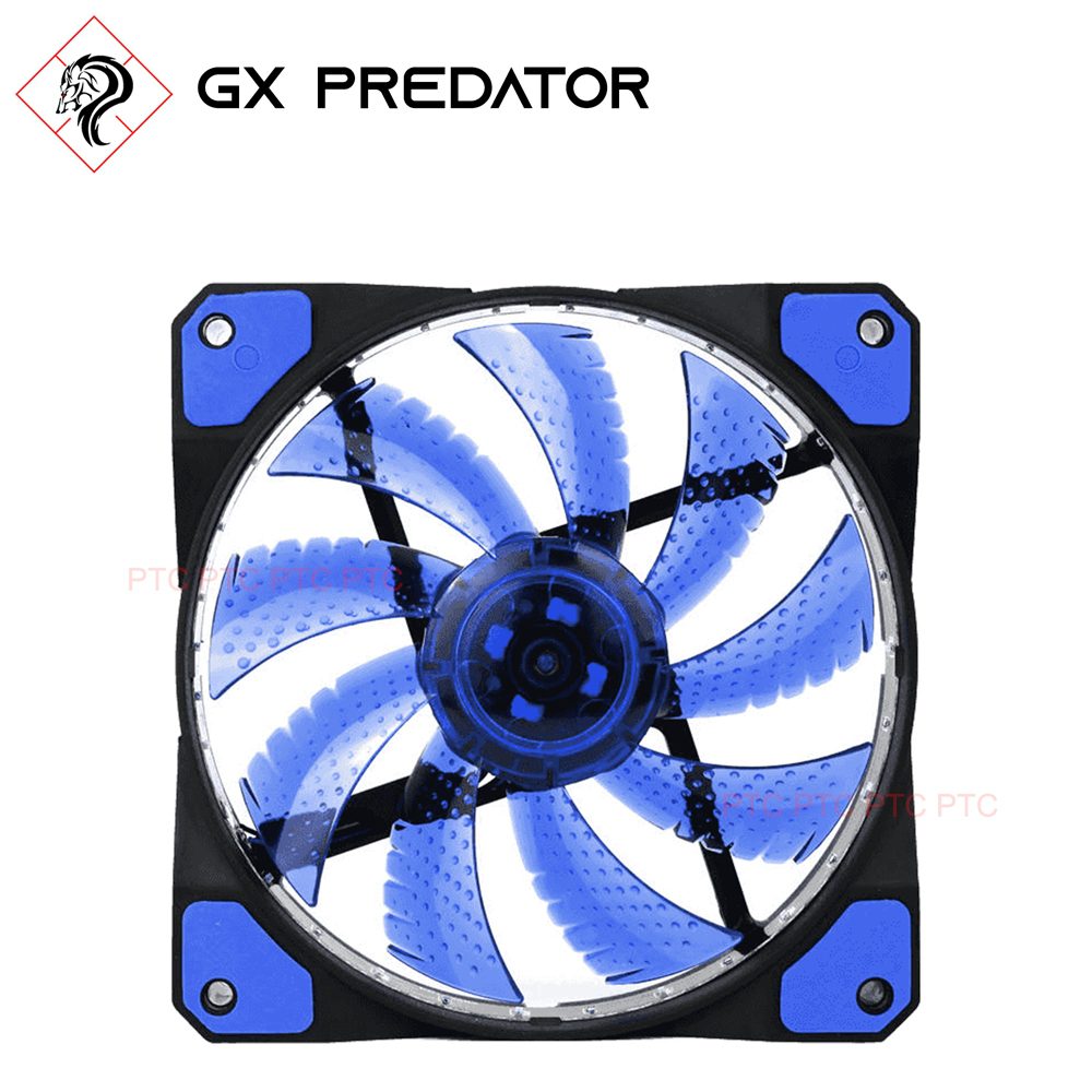120mm 15 Led Hydraulic bearing Computer PC Case Fan Heatsink CPU