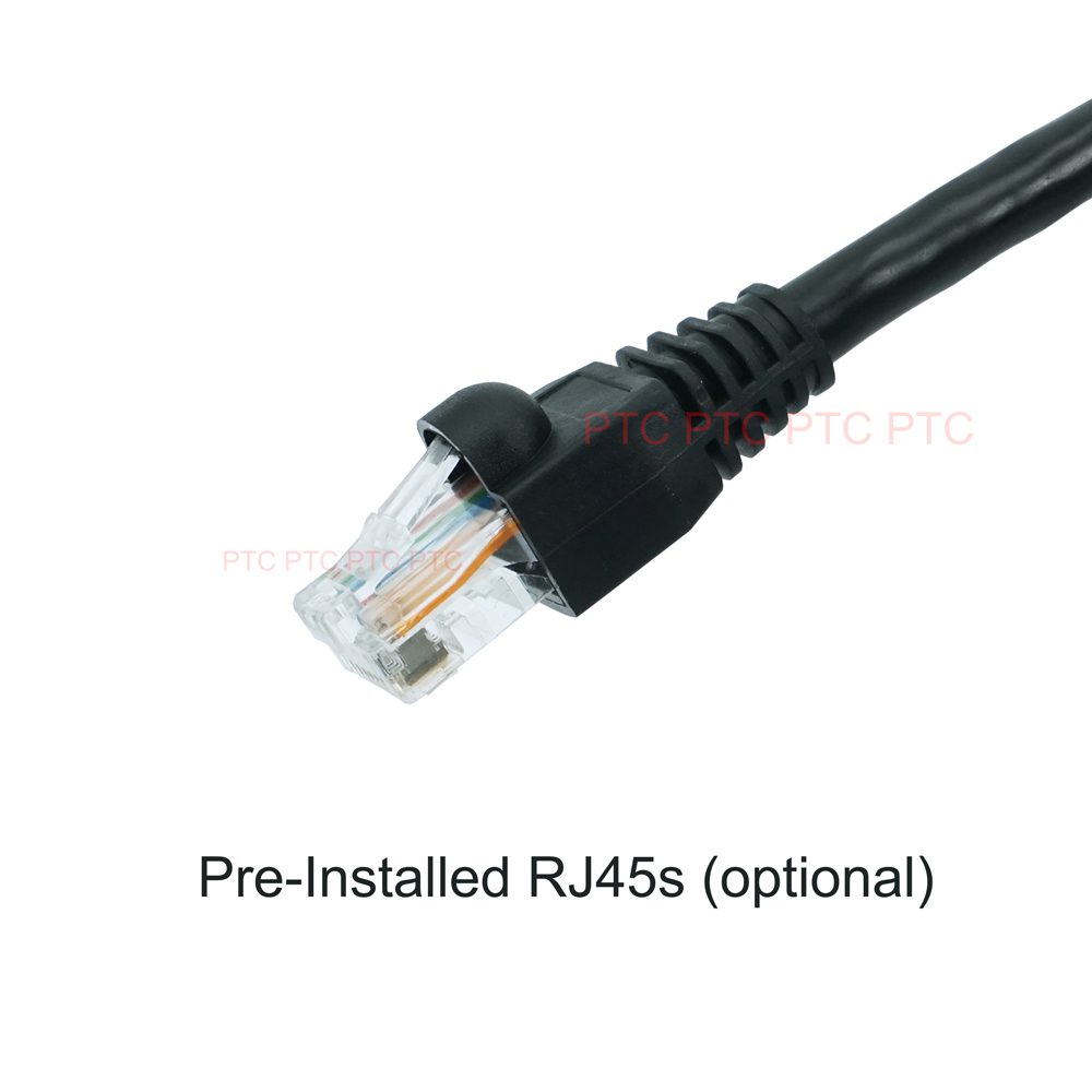 50m Pre made Cat5e UTP Network Solid Copper lead, outdoor