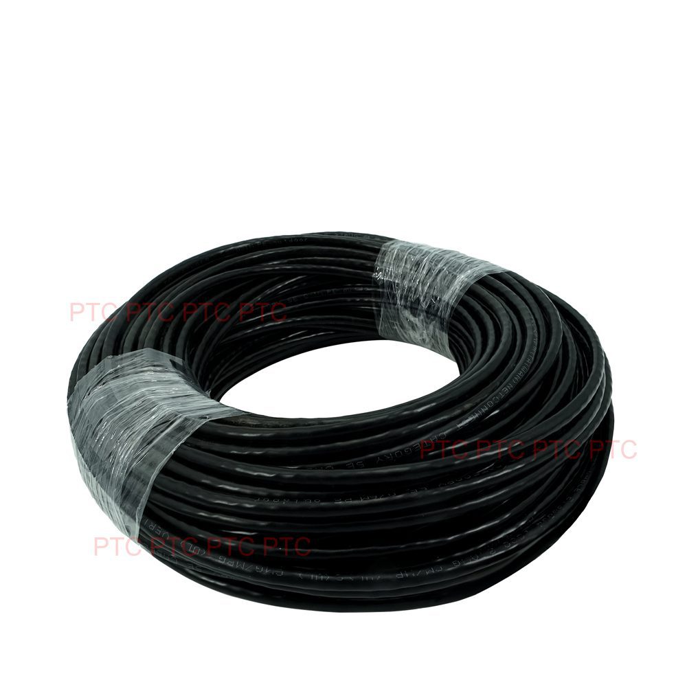 80m Cat5e Underground outdoor Data cable for CCTV POE IP