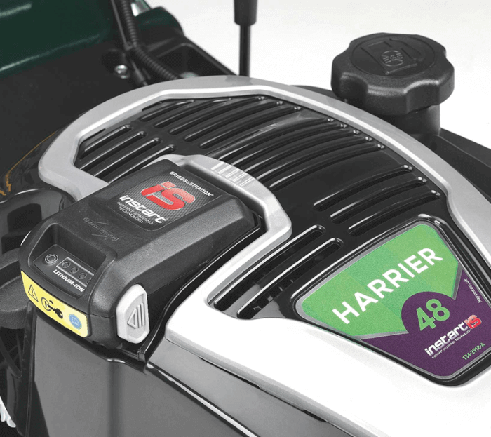 Hayter Harrier 48 (476A) Electric Start Self Propelled VS Lawnmower PTE