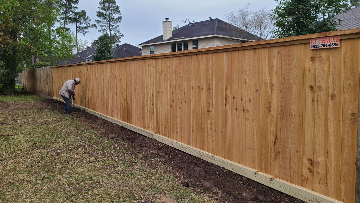 Gallery PT Fences Fencing in Houston, TX, Fence Installation in