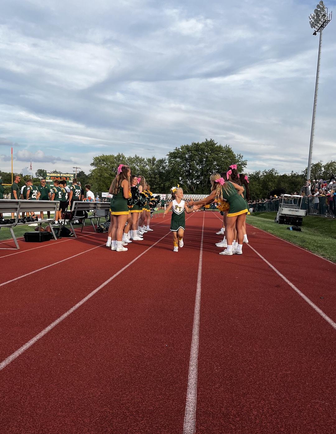 PT Football Celebrates Youth Night PennTrafford High School