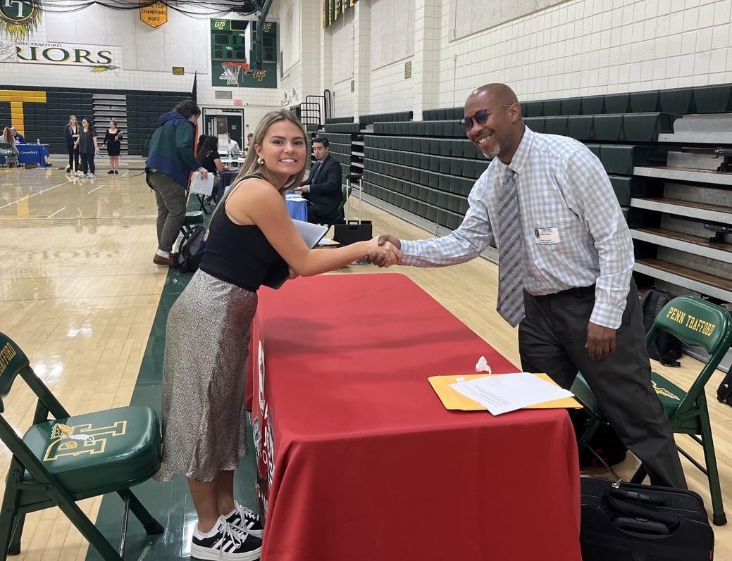 PennTrafford High School Holds College Application Day PennTrafford