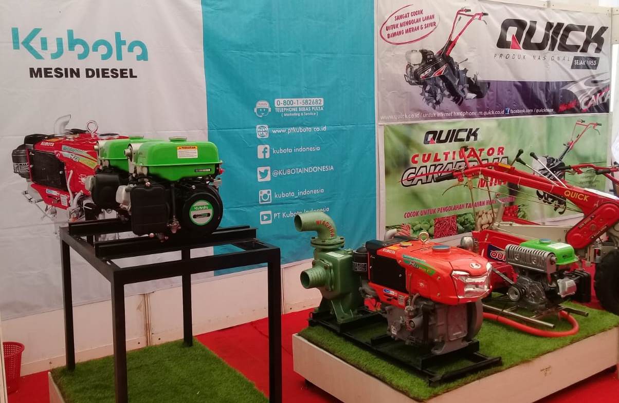 Gebyar Perbenihan Tanaman Pangan Nasional VI Tahun 2018 PT. Kubota Indonesia PT. Kubota Indonesia