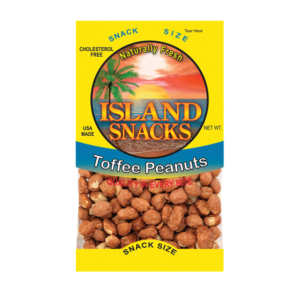 Island Snacks Salted Peanuts 7.5oz PTL ONE