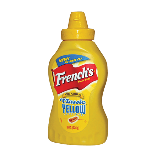 French's Classic Yellow Mustard 8oz PTL ONE