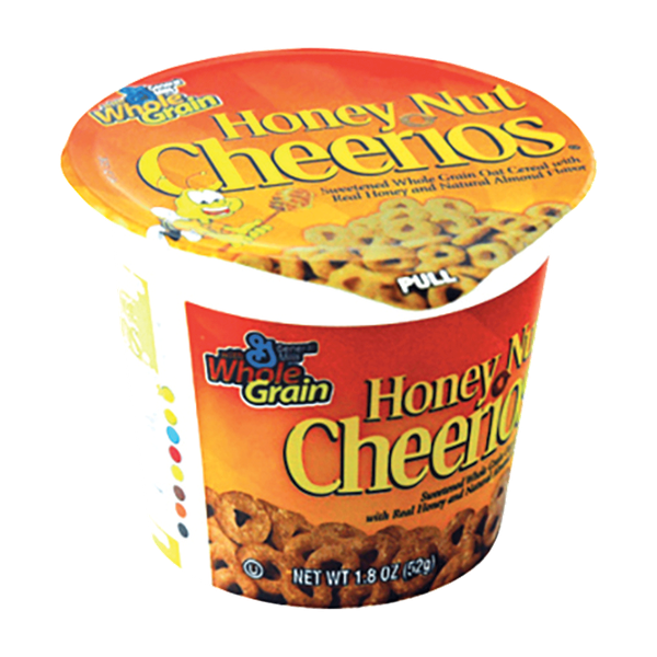 GM Honey Nut Cheerios Cereal Cup 1.8oz PTL ONE