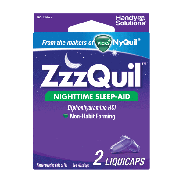 Vicks ZzzQuil Liquicaps 1 Dose PTL ONE