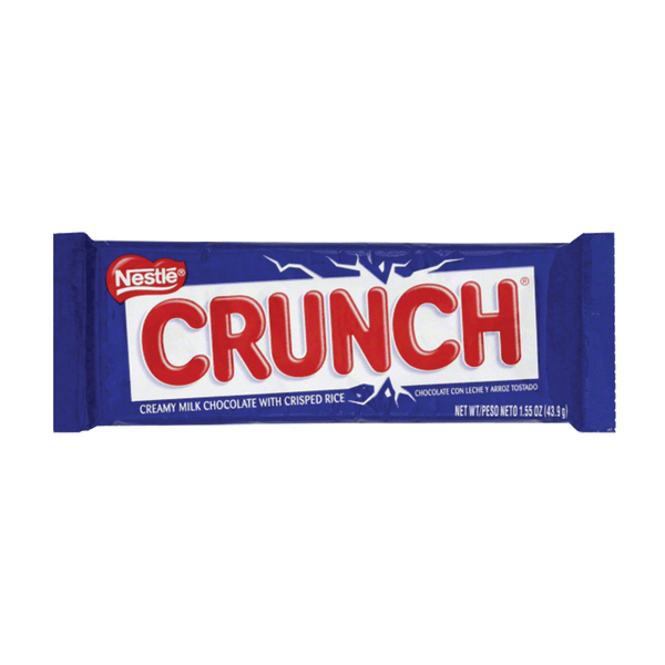 Nestle Crunch Chocolate Bar 1.55oz PTL ONE