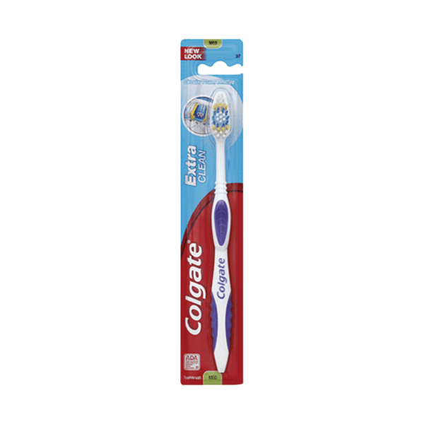 Oral Care Toothbrush Medium W/Clear Handle PTL ONE