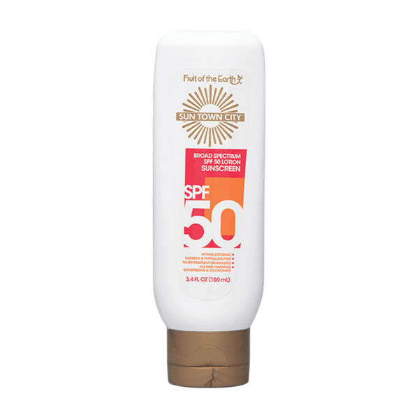 Sun Town City Sunscreen Lotion SPF50 3.4oz PTL ONE