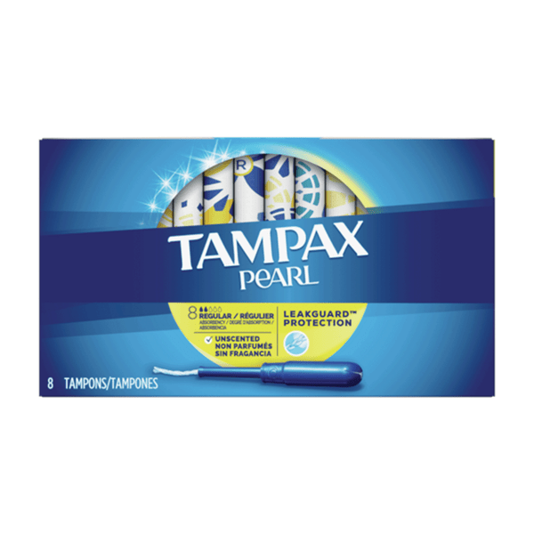 Tampax Pearl Regular Tampons 8ct PTL ONE