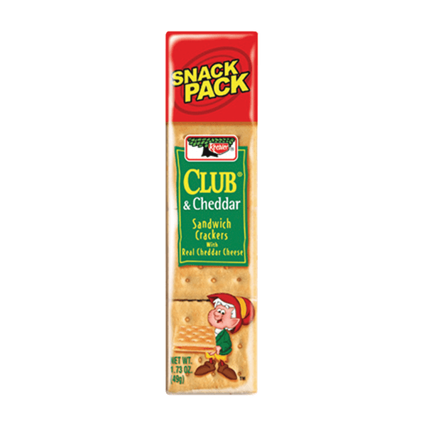 Keebler Club & Cheddar Sandwich Crackers PTL ONE