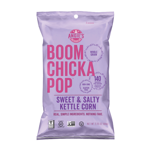Boom Chicka Pop Sweet & Salty Kettle Corn 2.25oz PTL ONE