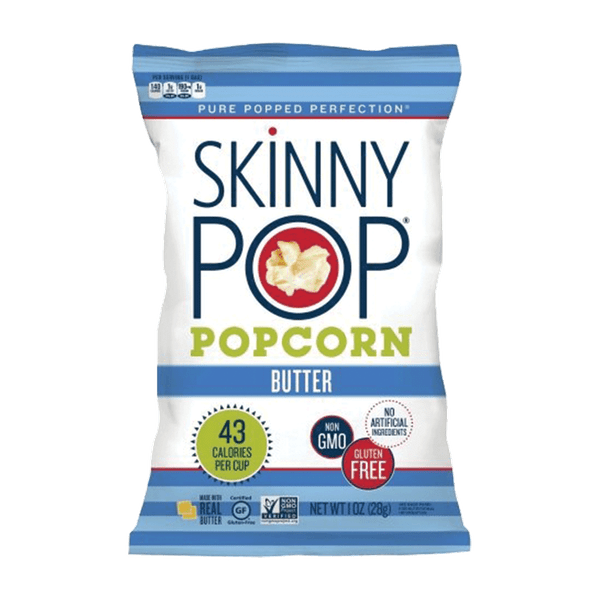 Skinny Pop Popcorn Butter 1oz PTL ONE