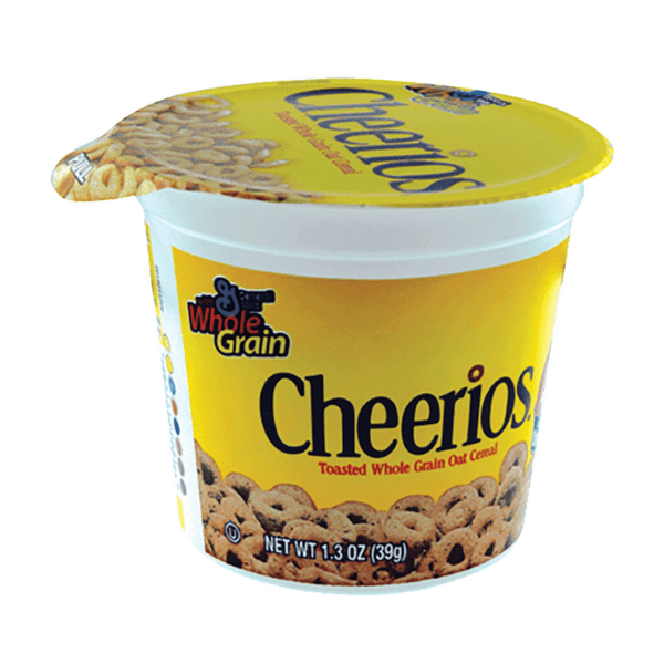 GM Cheerios Cereal Cups 1.3oz PTL ONE