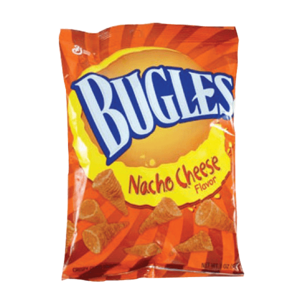 Bugles Nacho Cheese Bag 3oz PTL ONE