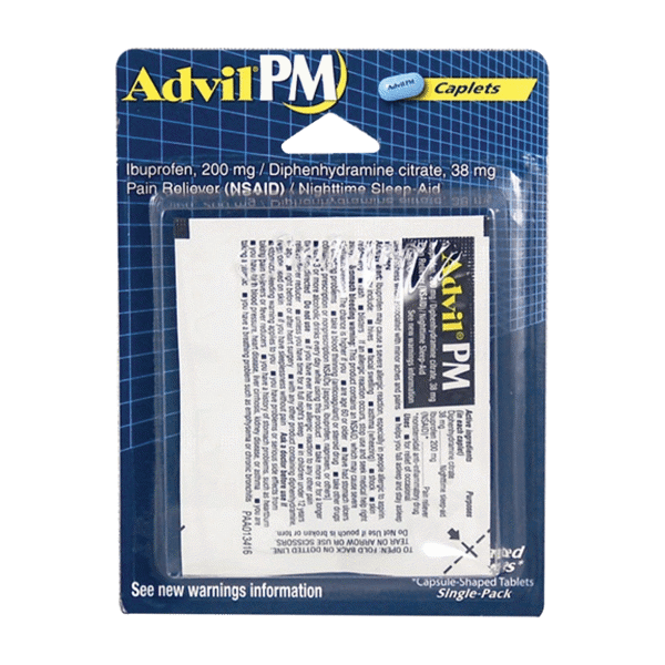 (NV) Advil PM Tablets 2 Dose PTL ONE