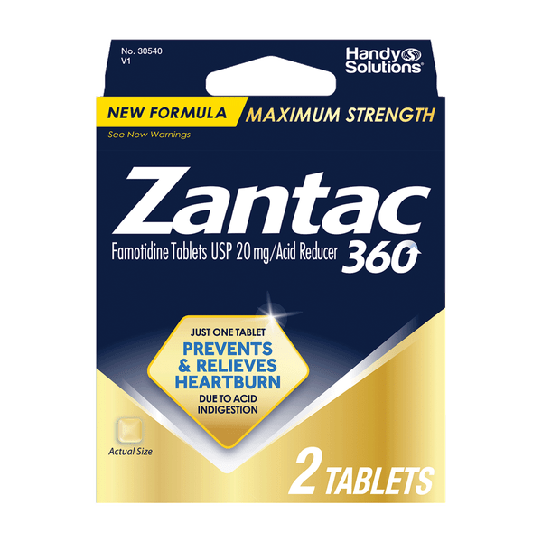 Zantac 360 20mg 2 Dose PTL ONE