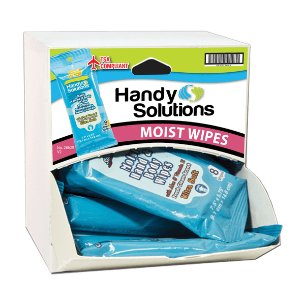 Handy Solutions Moist Hand & Body Wipes Dispensit PTL ONE