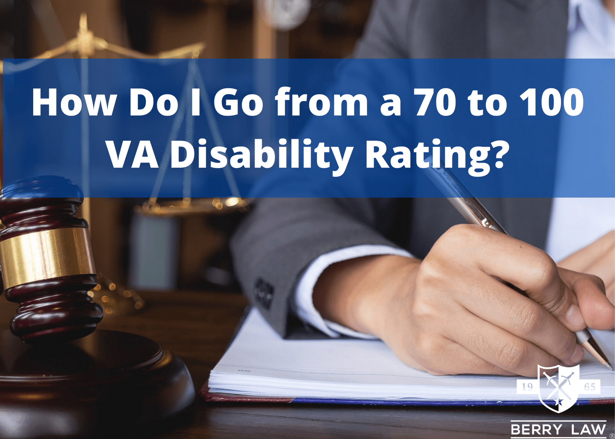 70 VA Disability Rating How to Increase to 100 PTSD Lawyers