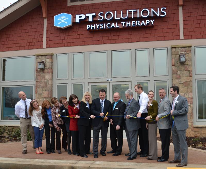 PT Solutions Physical Therapy of Roswell, GA Ribbon Cutting PT Solutions
