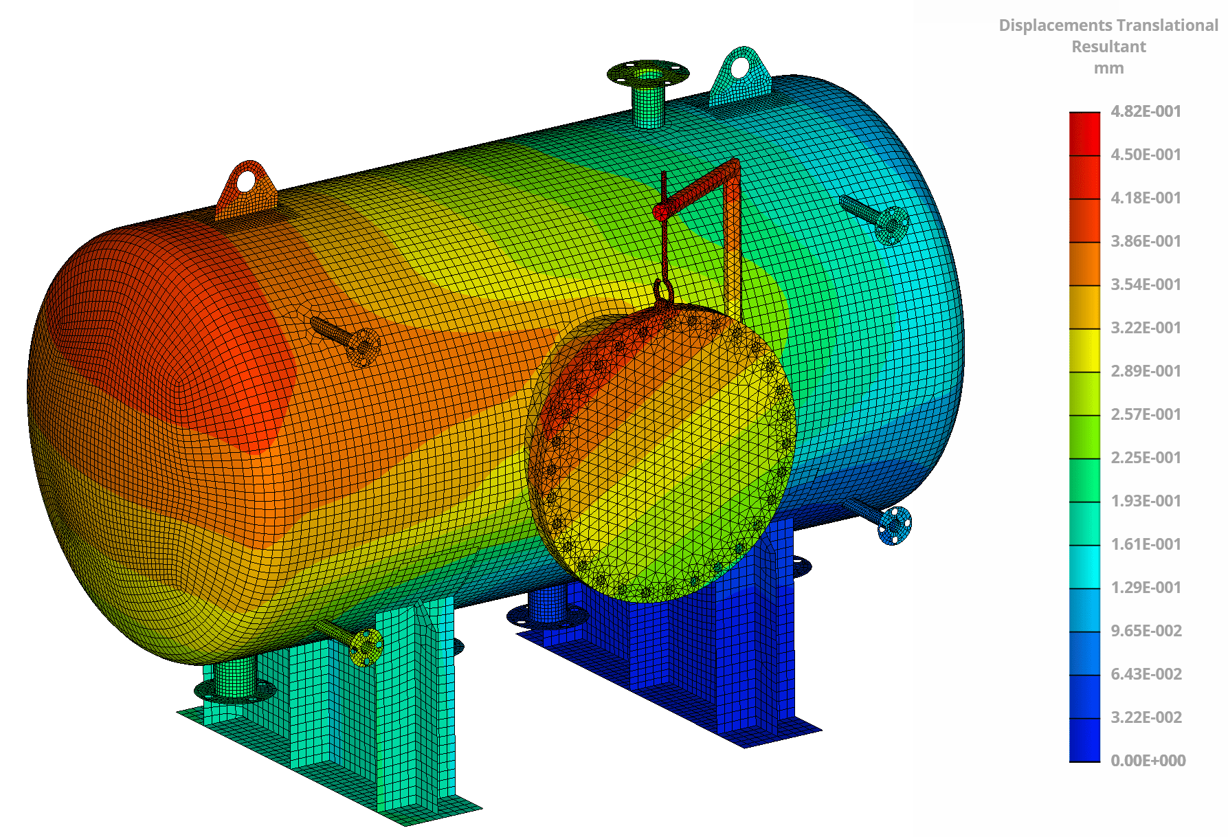Analisis Kekuatan Struktur pada Bejana Tekan dengan Software Finite