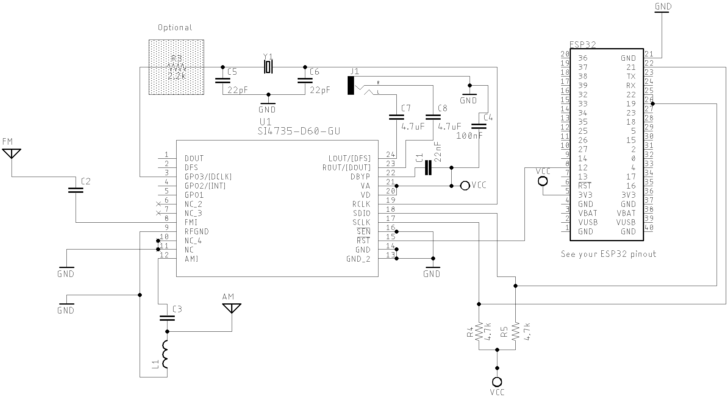 Esp32 Basic Schematic